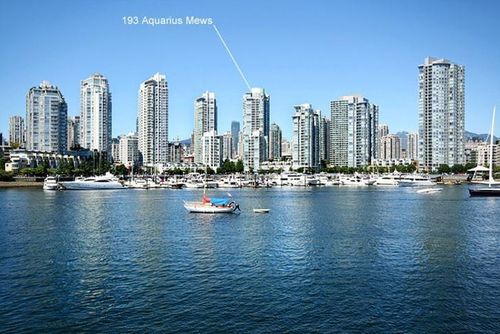 1005-193 Aquarius Mews, Vancouver, BC, V6Z2Y3 | Card Image