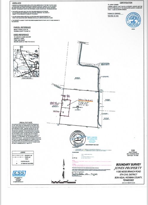 0 Moss Branch Rd, Bon Aqua, TN, 37025 | Card Image