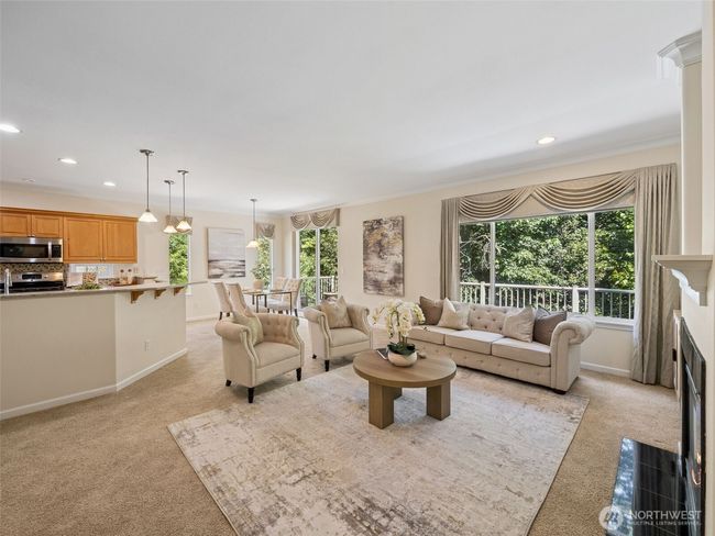 Beautiful great room surrounded by nature on all sides... | Image 5