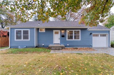 Super clean & cute 3 bdrm, 2 ba ranch home in heart of Mission, KS. James Hardie Board Fiber Cement Siding. New roof to be installed prior to buyer closing. | Image 1