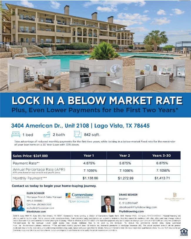 APT-2108 - 3404 American Dr, Condo with 1 bedrooms, 2 bathrooms and null parking in Lago Vista TX | Image 31