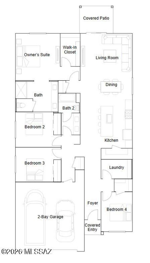 9576 W Mcdowell Road, Marana, AZ, 85658 | Card Image