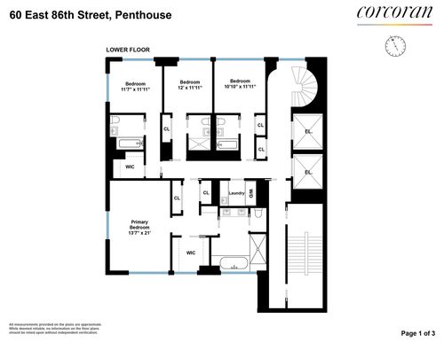 ph-60 E 86th St, New York, NY, 10028-1051 | Card Image