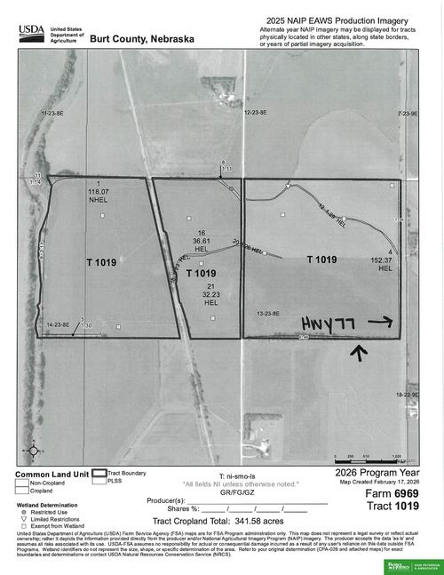 Highway Highway 77, Lyons, NE, 68038 | Card Image