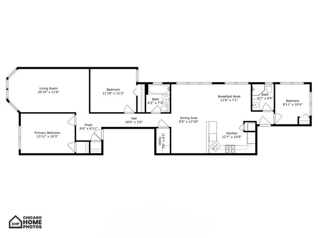 APT-3 - 3302 W Crystal St, Condo with 3 bedrooms, 2 bathrooms and 1 parking in Chicago IL | Image 28