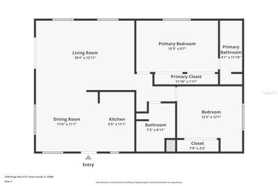 127 - 2100 Kings Highway, House other with 2 bedrooms, 2 bathrooms and null parking in Port Charlotte FL | Image 2