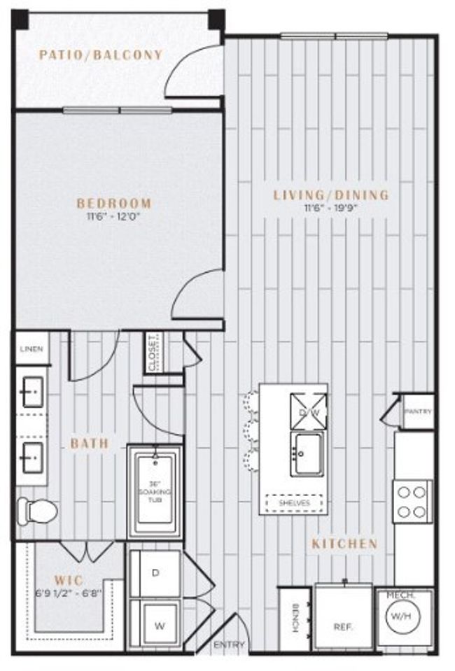 1204 - 9301 Brewer Blvd, Condo with 1 bedrooms, 1 bathrooms and null parking in Fort Worth TX | Image 21