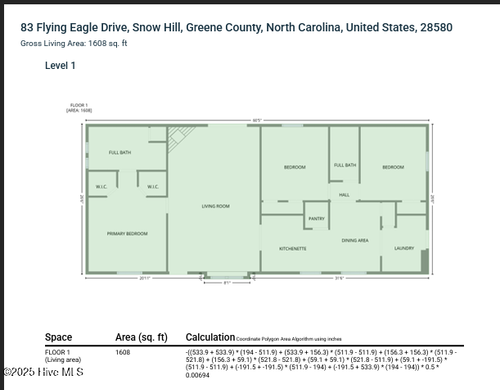 83 & 91 Flying Eagle Dr, Snow Hill, NC, 28580-8795 | Card Image