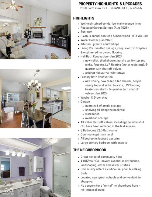 7553 Farm View Cir E, Indianapolis, IN, 46256-1994 | Card Image