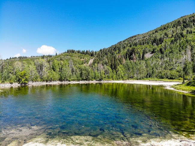 Property view of water with a wooded view | Image 16