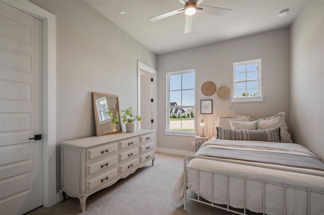 Private guest suite with ensuite bath near the front of the house. | Image 20