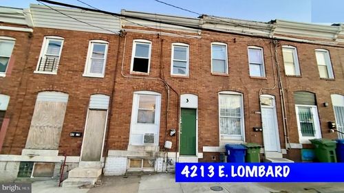 4213 E Lombard Street E, BALTIMORE, MD, 21224 | Card Image