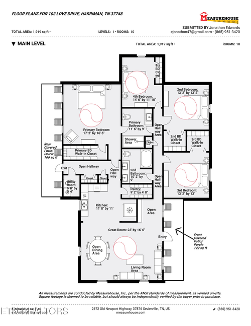102 Love Dr, Harriman, TN, 37748-7200 | Card Image