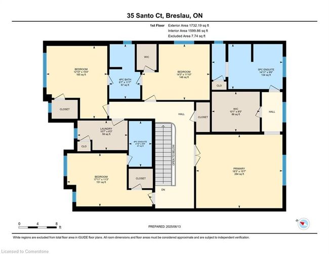 35 Santo Crt, House other with 4 bedrooms, 4 bathrooms and 6 parking in Breslau ON | Image 47