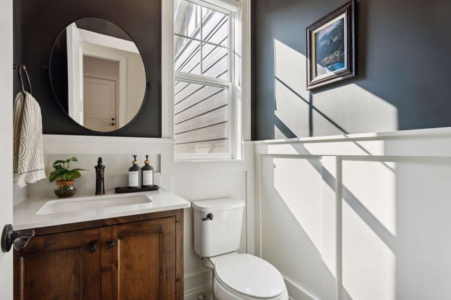Main Floor Half Bath includes wainscoting finishes | Image 22