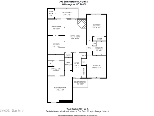 c-709 Summertime Ln, Wilmington, NC, 28405-3556 | Card Image