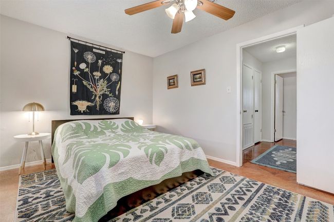 Bedroom with baseboards and a ceiling fan | Image 23