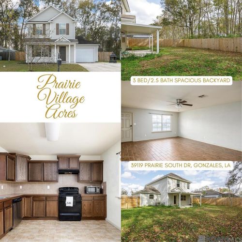 39119 Prairie South Dr, Gonzales, LA, 70737-9510 | Card Image