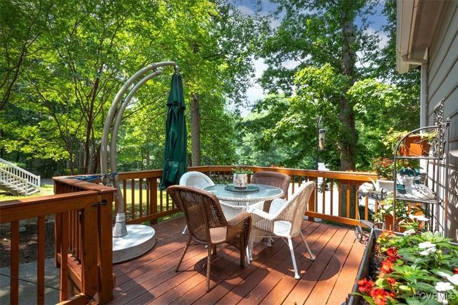 Deck featuring outdoor dining area | Image 44