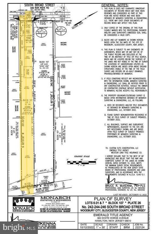 246 S Broad St, WOODBURY, NJ, 08096-2403 | Card Image