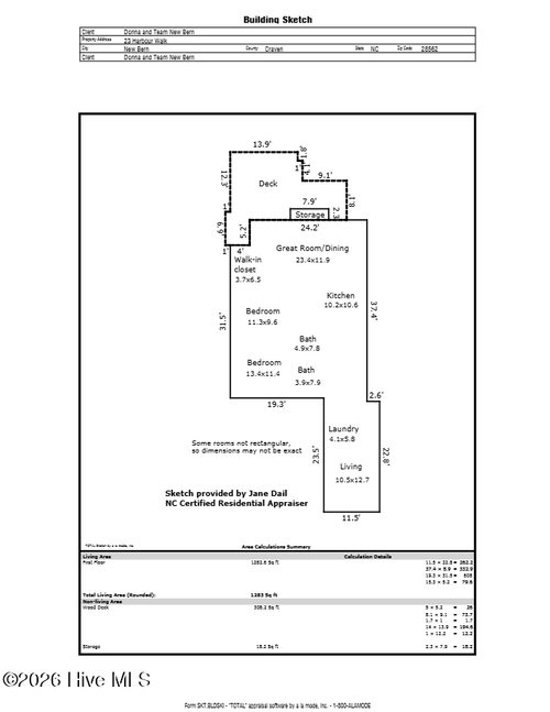 23 Harbour Walk, New Bern, NC, 28562-8902 | Card Image
