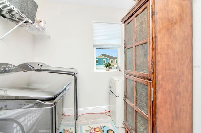 Laundry is on the second floor, features a mini frig. | Image 23