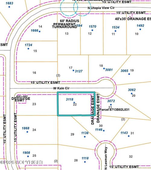 3118 N Kyle Cir, Wasilla, AK, 99623 | Card Image
