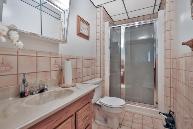 Basement 3/4 bath also has ceramic. | Image 25