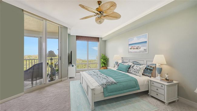 Staged master bedroom | Image 6