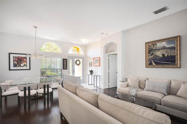 Beautifully designed formal living and dining space upon entry into the home! | Image 17