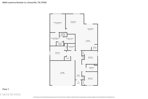 8669 Leeanna Brooke Ln, Knoxville, TN, 37920-7745 | Card Image