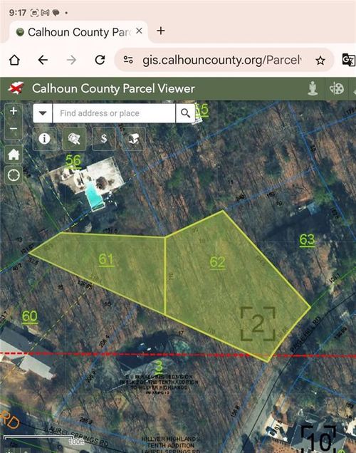 22029 Paige Hill Road Road, Anniston, AL, 36207 | Card Image