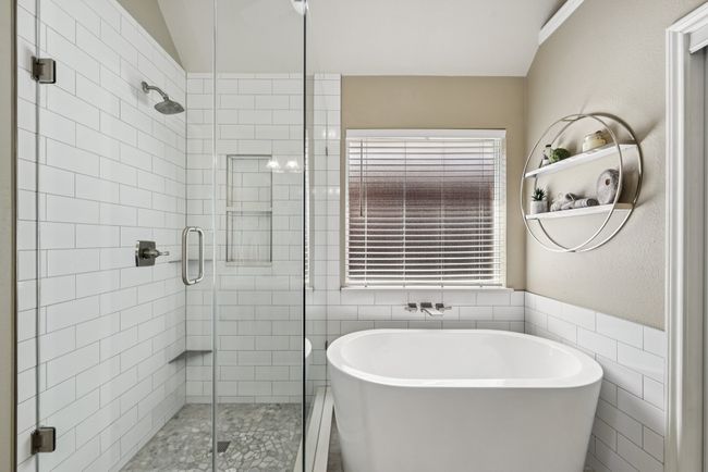 Beautifully updated primary bathroom. | Image 22