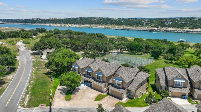 Birds eye view of property with a residential view and a water view | Image 39