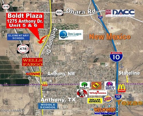 ste-5-1275 Anthony Dr, Anthony, NM, 88021-9157 | Card Image