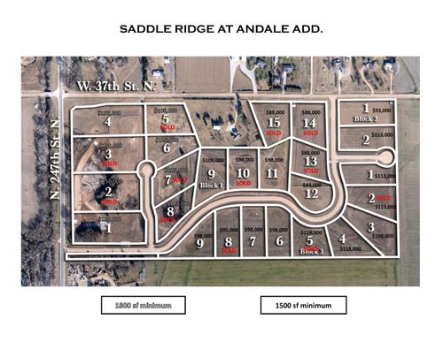 Lot 2 Blk 2 Saddle Ridge At Andale, Andale, KS, 67001 | Card Image