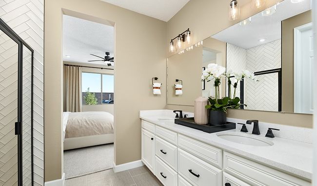 Primary Bath with dual vanities & walk-in shower - Representative Photo | Image 16