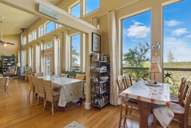 Breakfast-prep area in kitchen overlooking the lake. | Image 8