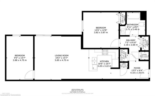8 - 992 Windham Lane, House attached with 2 bedrooms, 1 bathrooms and 2 parking in Windham Centre ON | Image 32