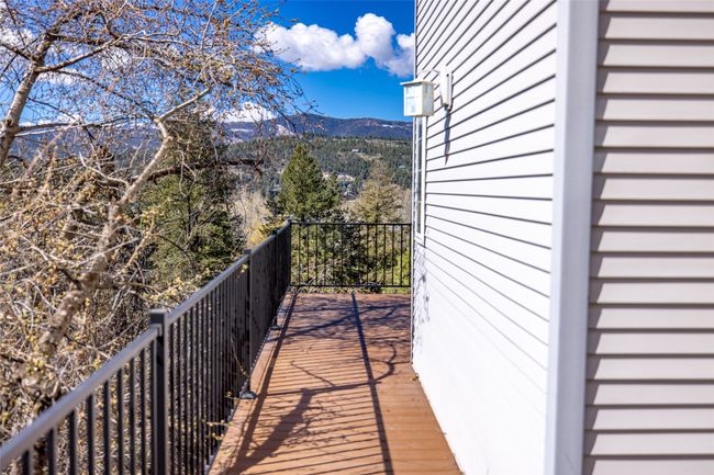Balcony featuring a mountain view | Image 84