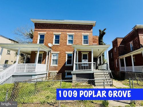 1009 Poplar Grove St, BALTIMORE, MD, 21216-4319 | Card Image