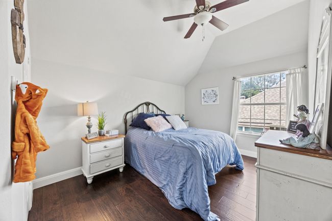 Large bedroom works great with dual twin beds . Large closet and great lighting. | Image 25