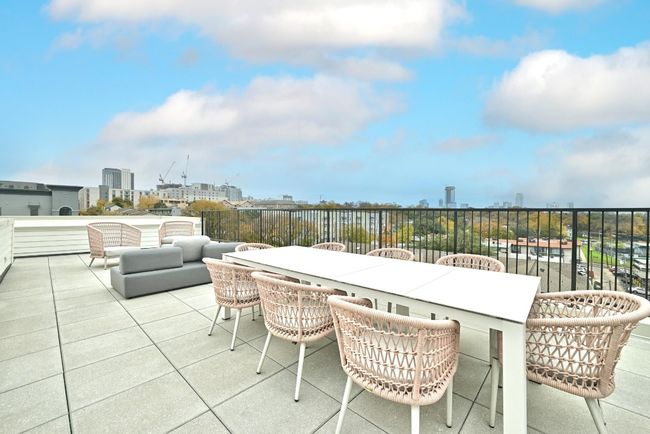 Roof top deck for relaxing and entertaining with gorgeous views of Downtown | Image 13