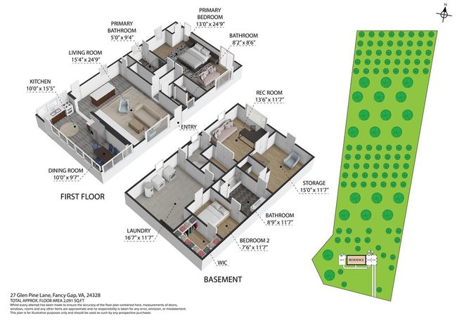 27 Glenn Pine Ln, House other with 3 bedrooms, 3 bathrooms and null parking in Fancy Gap VA | Image 7