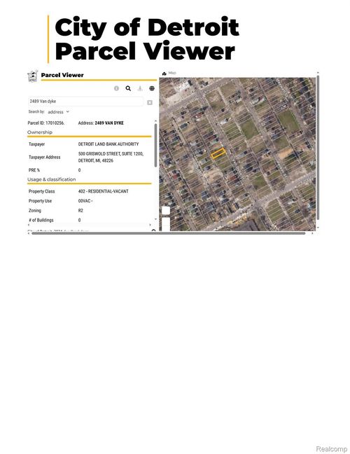 2489 Van Dyke St, Detroit, MI, 48214-1826 | Card Image
