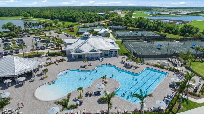 Birds eye view of property with a water view | Image 41