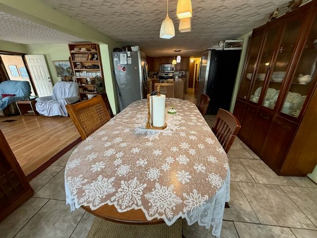 View of dining room showing semi-open floor plan | Image 33