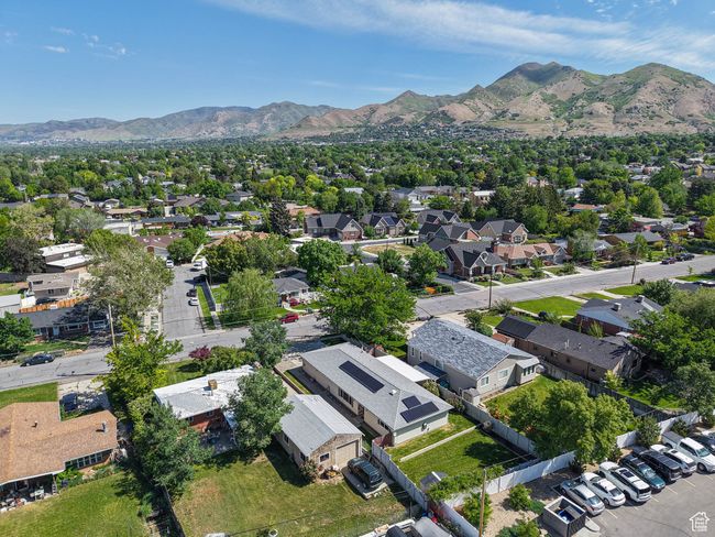 Aerial perspective of suburban area featuring mountains | Image 44