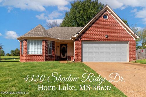 4320 Shadow Ridge Drive, Horn Lake, MS, 38637 | Card Image