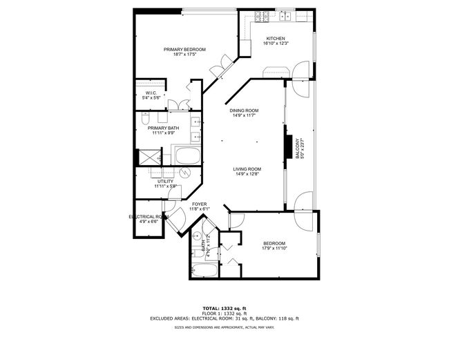 UNIT-2 - 201 Charleston Ct, Condo with 2 bedrooms, 2 bathrooms and 1 parking in Schaumburg IL | Image 18